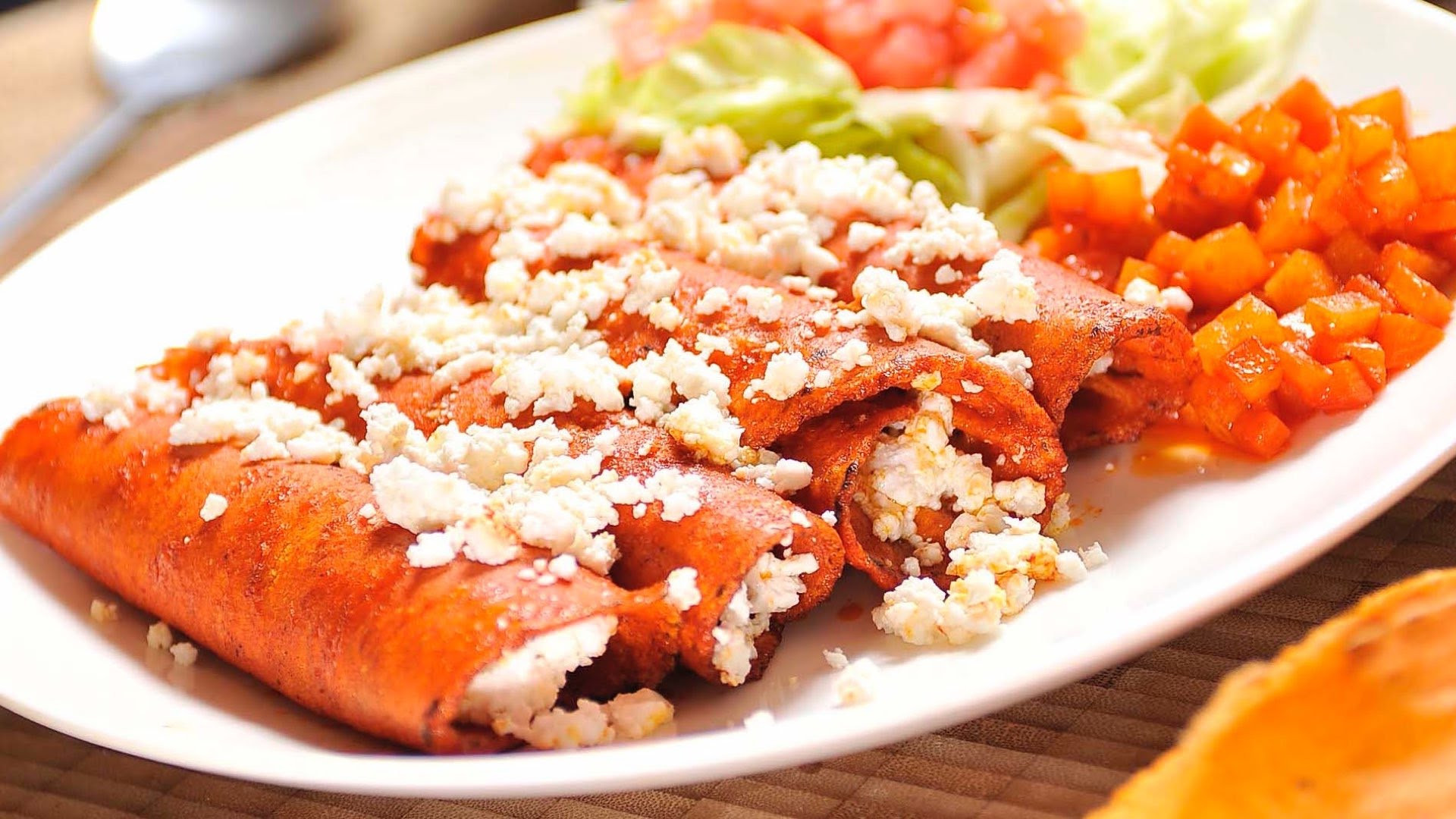 Enchilada mexicana (Ing para 3 a 5 porciones)