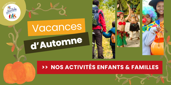 Vacances de Toussaint 2026 : nos stages et activités enfants et en famille à Gex