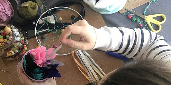 Atelier créatif dès 4 ans - CREE UN ATTRAPE-RÊVES