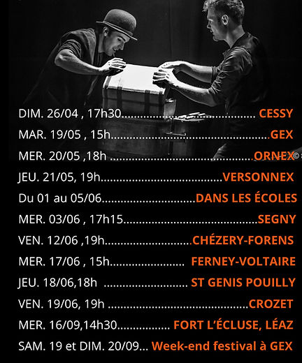 Dates 2026 par ville