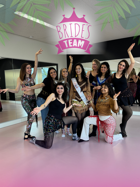 bachelorette bellydance party Eindhoven