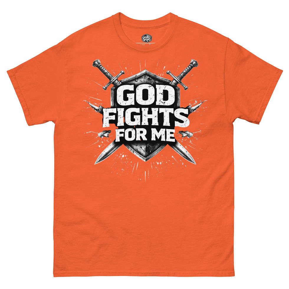 Thumbnail: God Fights For Me - Unisex classic tee