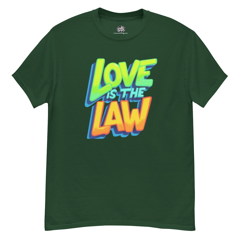 Thumbnail: Love is the Law  -Unisex classic tee