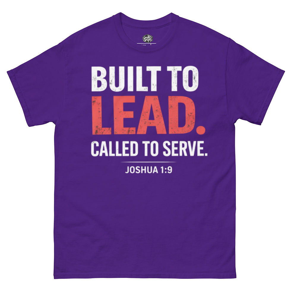 Thumbnail: Built to Lead Called to Serve. classic tee