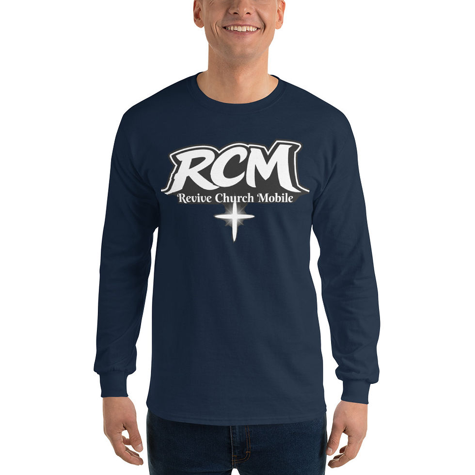 Thumbnail: RCM w/ Tap my Prayer Men’s Long Sleeve Shirt