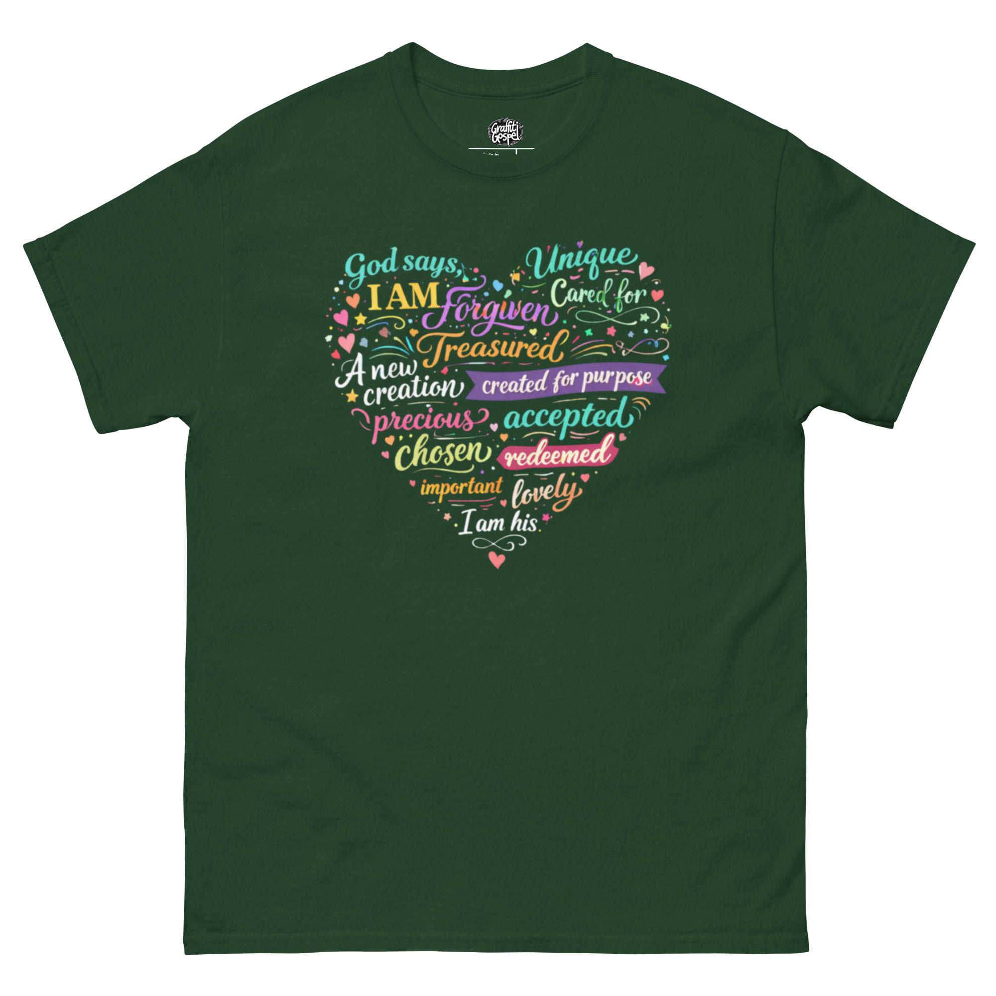 GOD SAYS.-Unisex classic tee
