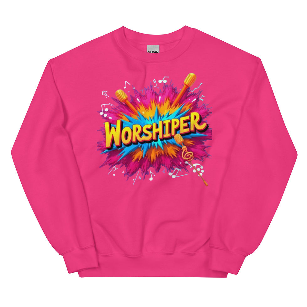 Thumbnail: wORSHIP 1 -Unisex Sweatshirt
