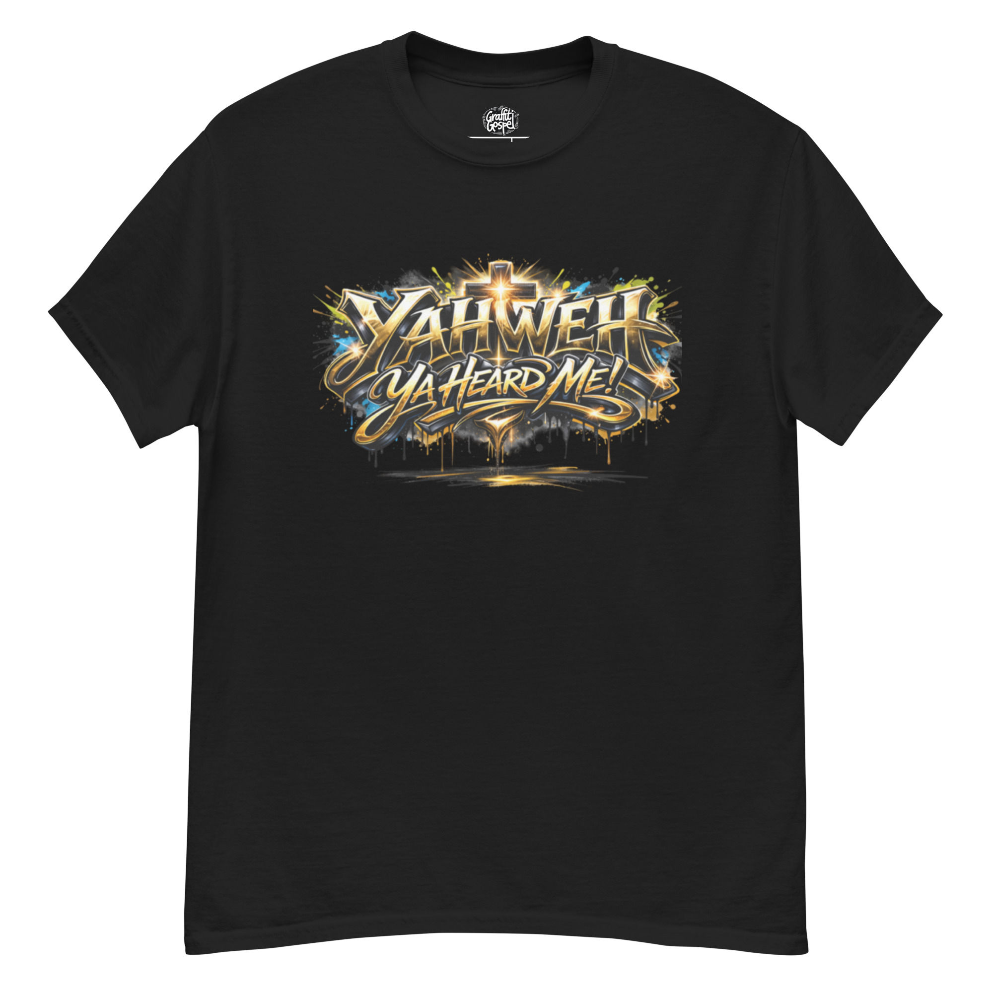 Yahweh Ya Heard Me- Gold - Unisex classic tee