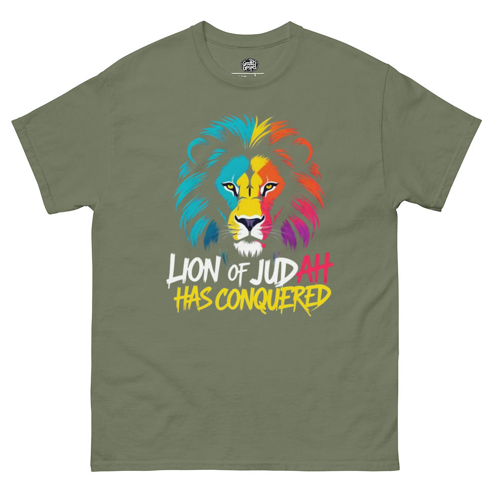 Thumbnail: Lion of Judah has conquered  - Unisex classic tee