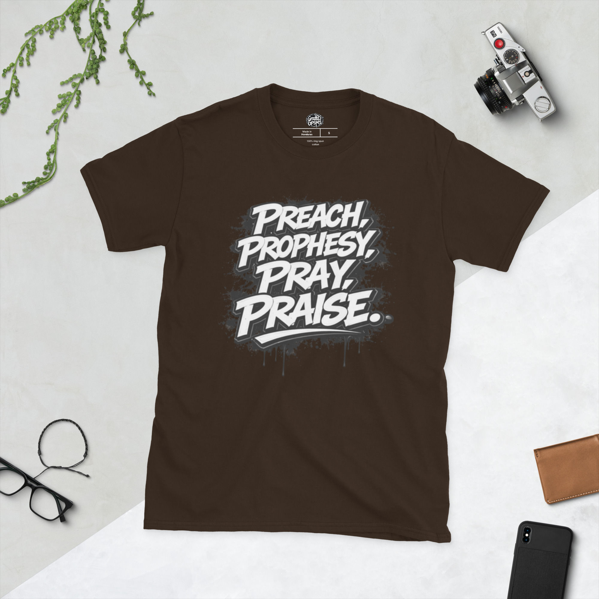 Preach, Prophesy, Pray, Praise- Short-Sleeve Unisex T-Shirt