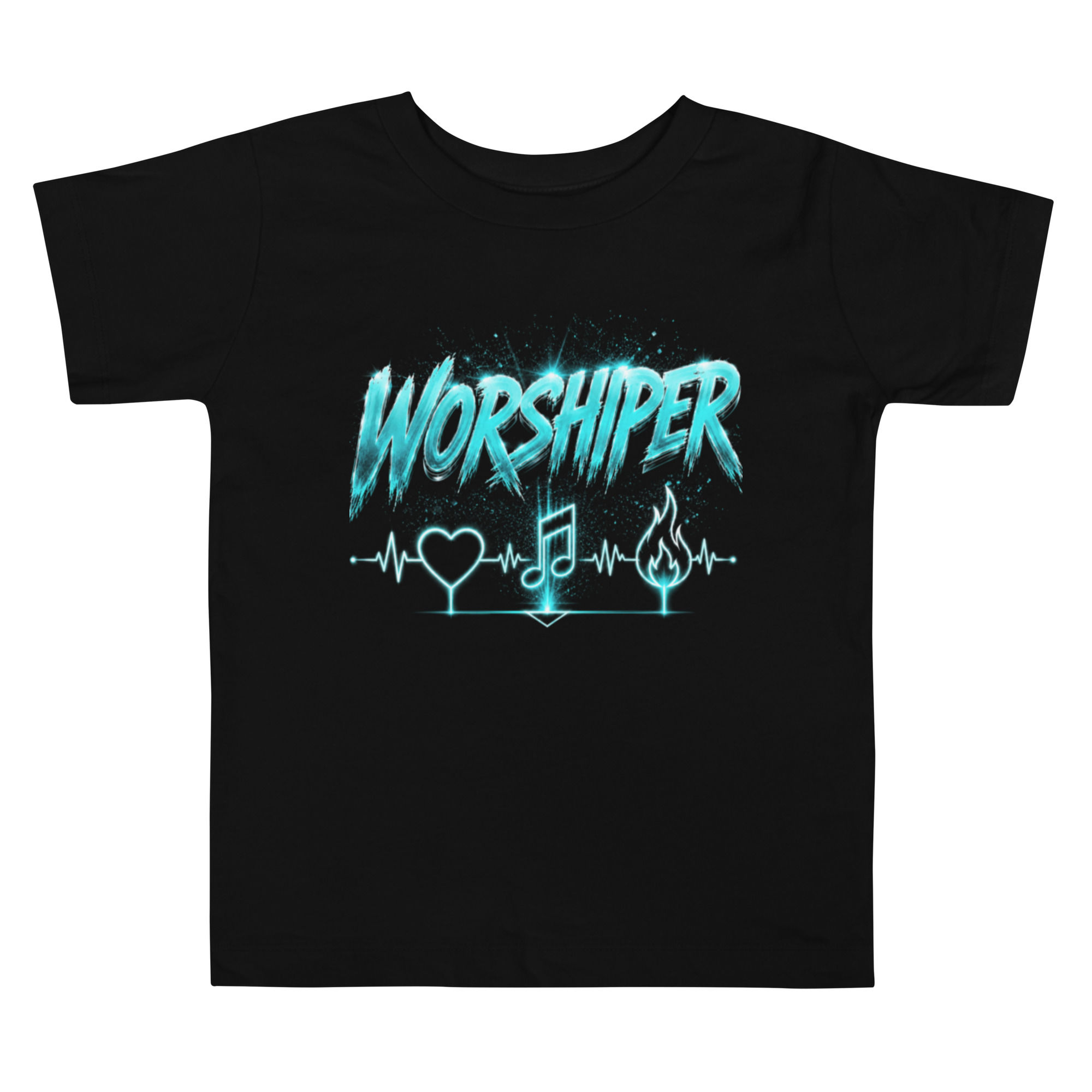 Worshiper Blue Toddler Short Sleeve Tee