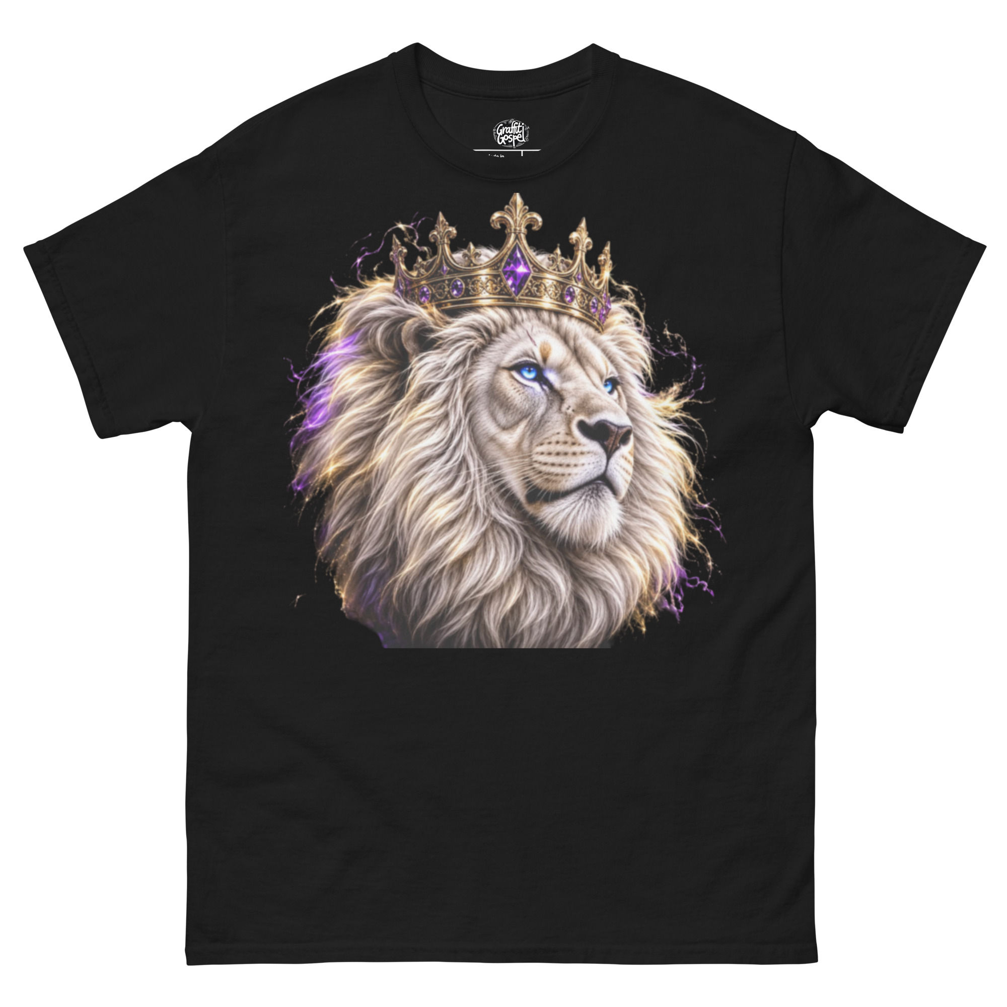 Crowned Royal White Lion