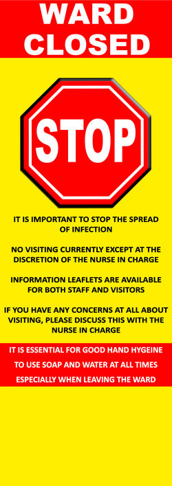 Ward Information Roller Banners
