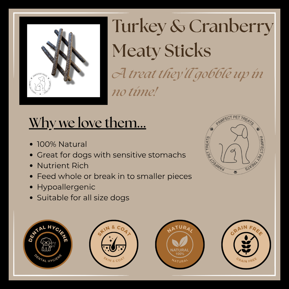 Turkey & Cranberry Stick Info