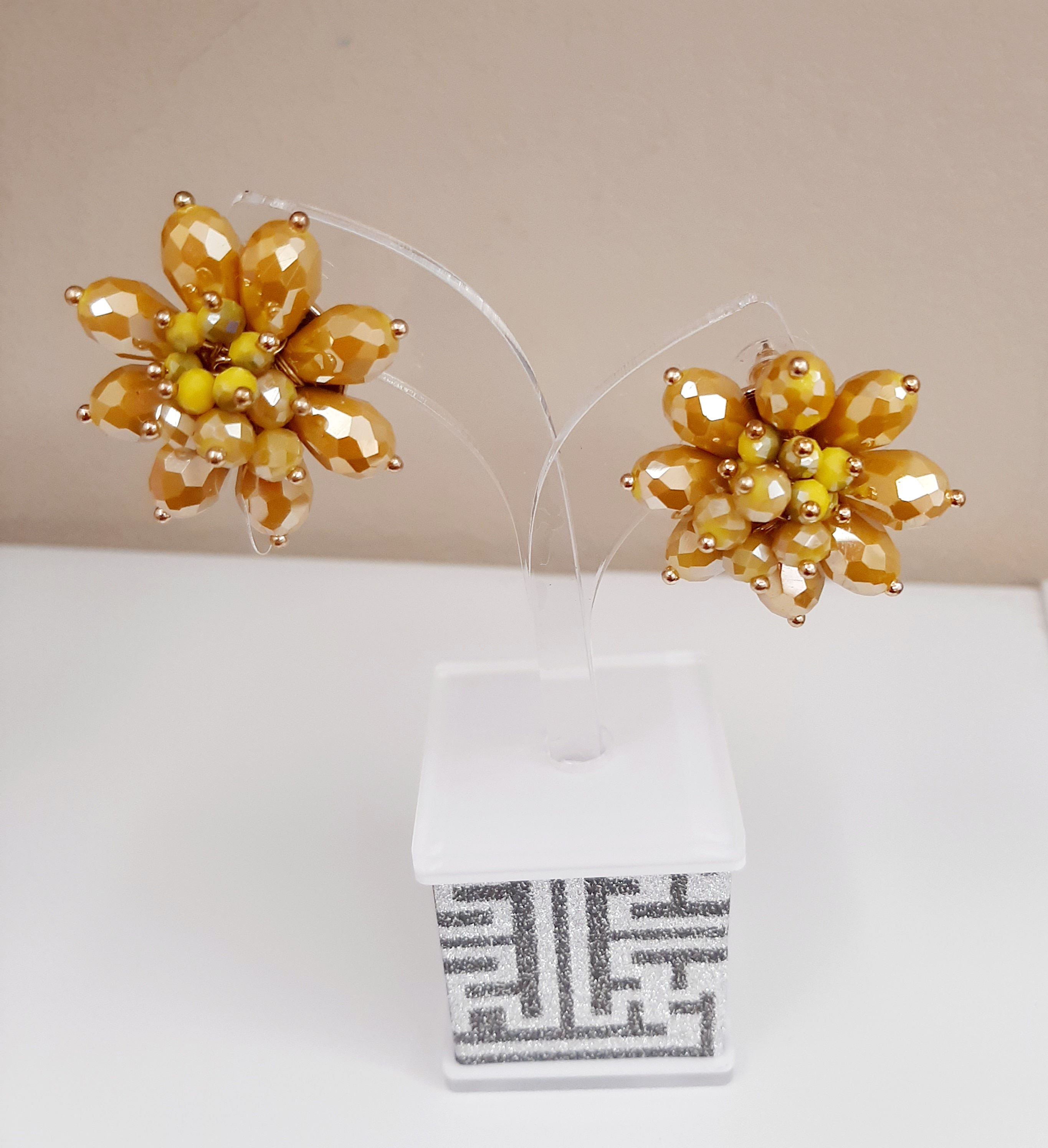Aretes de cristal