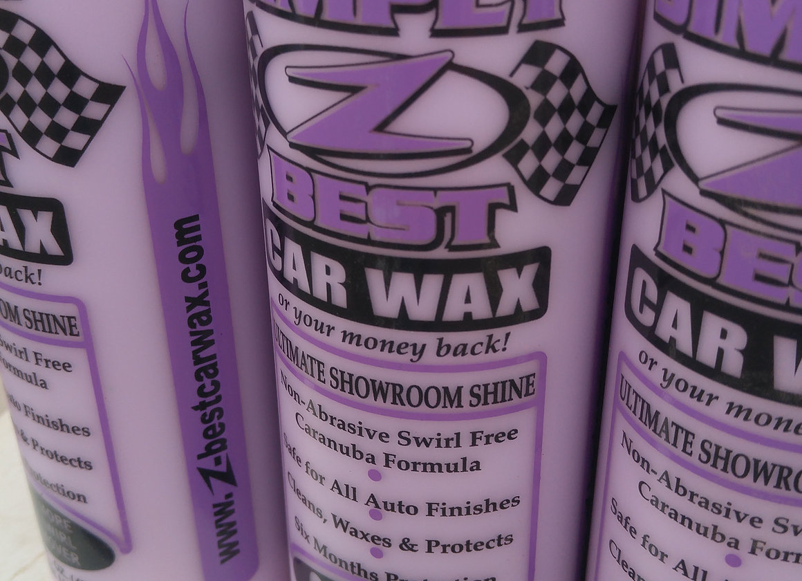 Simply ZBest Car Wax (1 Case 12 / 16oz bottles) Zbestcarwax