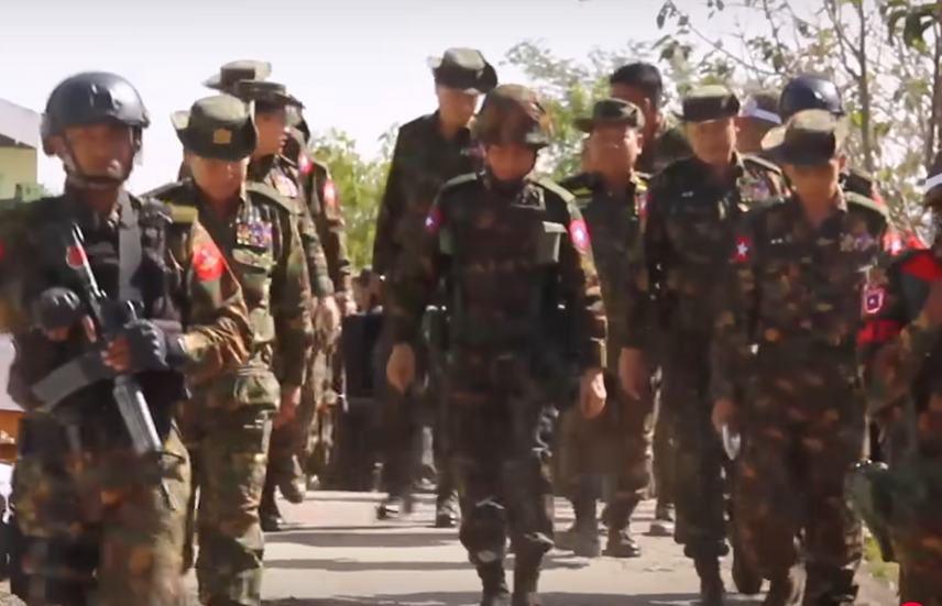 Myanmar military commanders