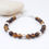 Thumbnail: Tiger Eye (6mm) bracelet with Sterling Silver, Adjustable