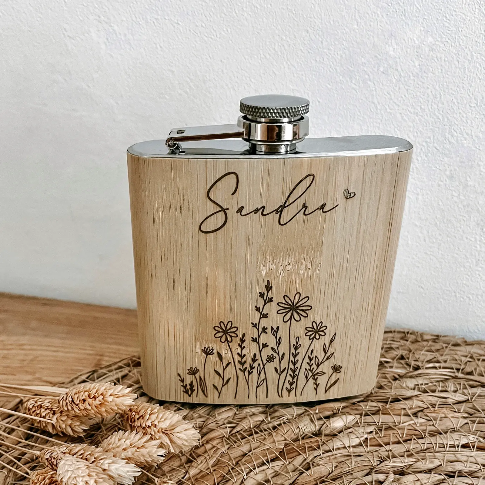 Flachmann "Blümchen"