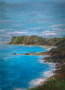 Énoncé d'une côte bretonne Sylvie Launay Peinture