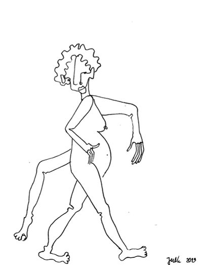 ink on paper, Jade Krym , Carmkei , Kunst