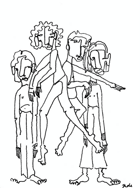 ink on paper, Jade Krym , Carmkei , Kuinst 