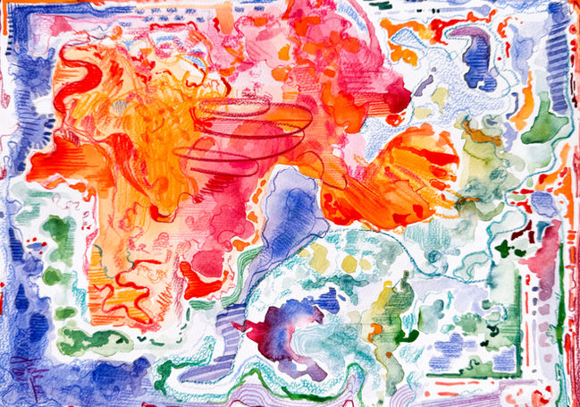 Jade Krym Carmkei Kunst Malerei Abstrakt