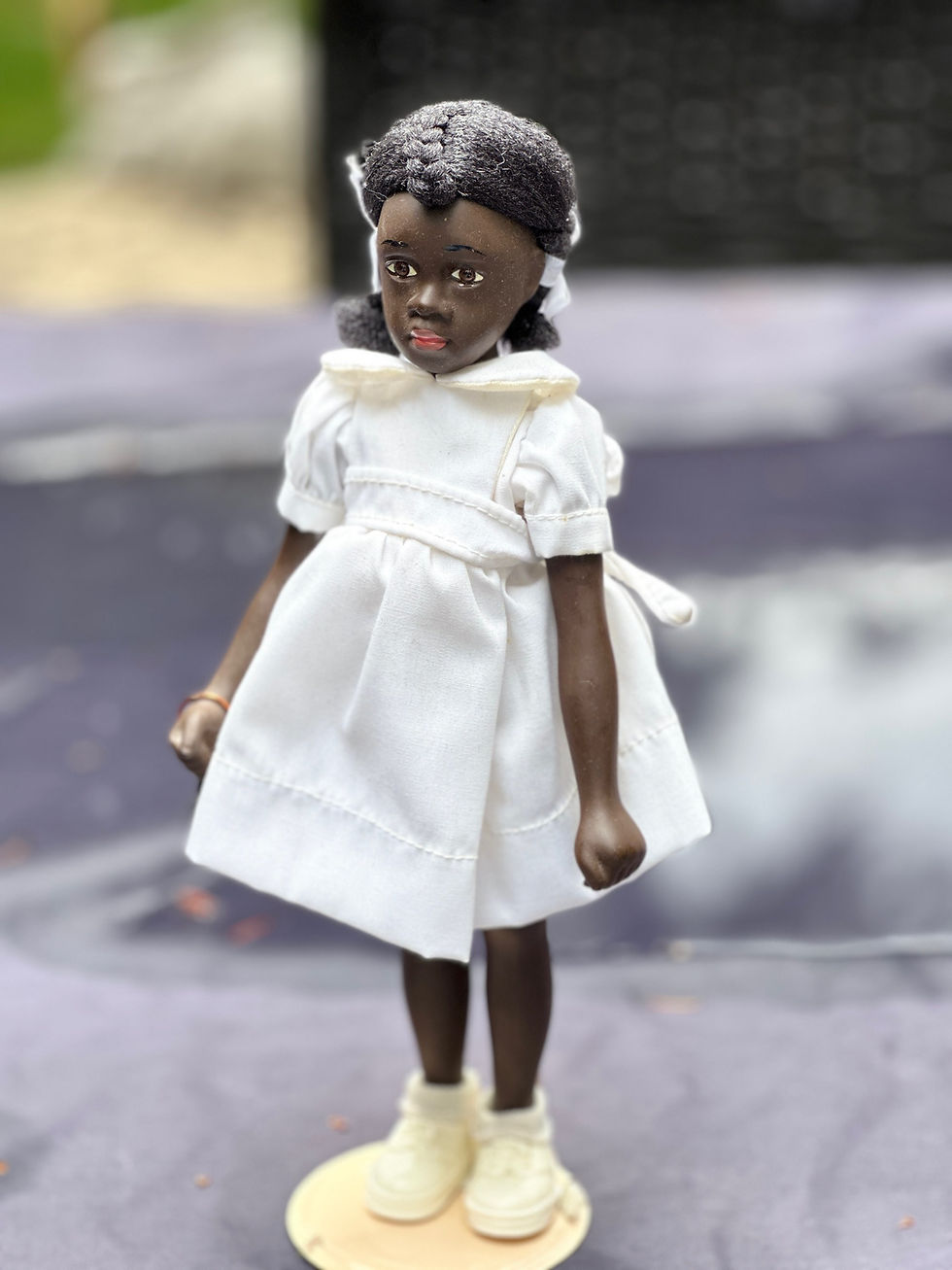 Thumbnail: All Bisque Doll depiction of Ruby Bridges