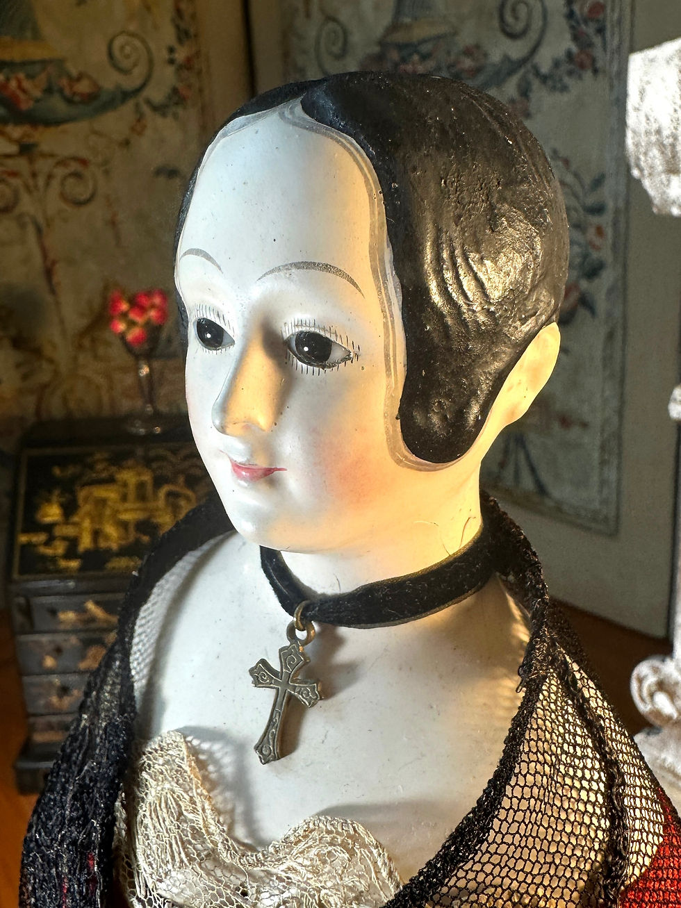 Thumbnail: 20” Glass-Eye Papier Maché 