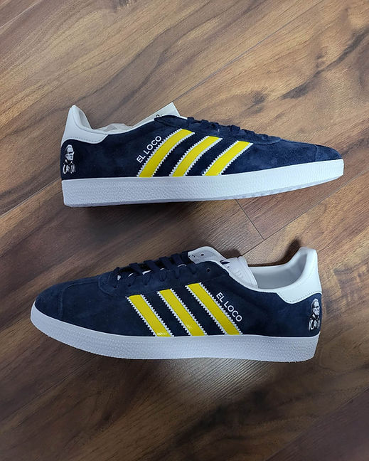 adidas gazelle silver green womens Limited edition Oasis The Masterplan inspired Black Adidas custom Gaze –  Sneakcustomtrainers.com