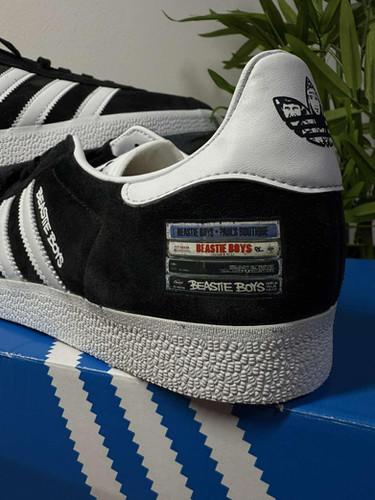 adidas gazelle silver green womens Limited edition Beastie Boys Intergalactic Adidas custom Black / white –  Sneakcustomtrainers.com main image 1