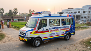 Last-Mile Healthcare: Empowering Ramnath Prasad Hospital with Advanced Life Support.