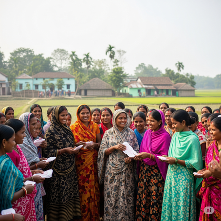 Empowering Women and Girls: Sustainable Sanitary Pad Distribution in Raghunathganj, Murshidabad.