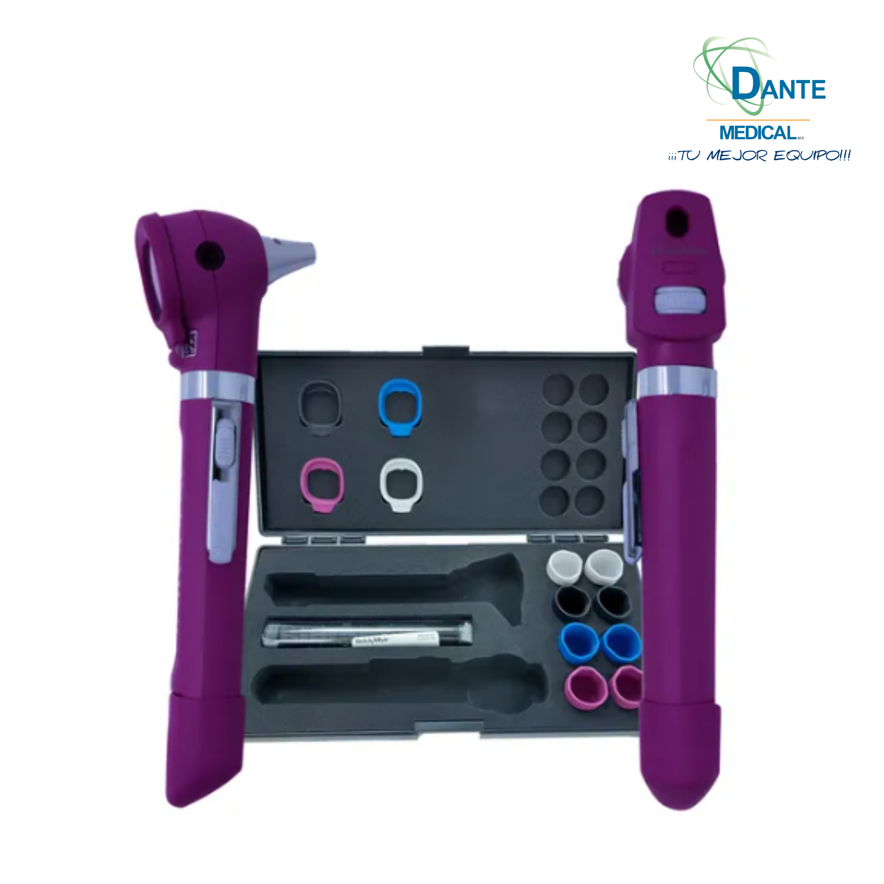 Estuche Diagnóstico Led Plus Welch Allyn De 6 Lúmenes Lila