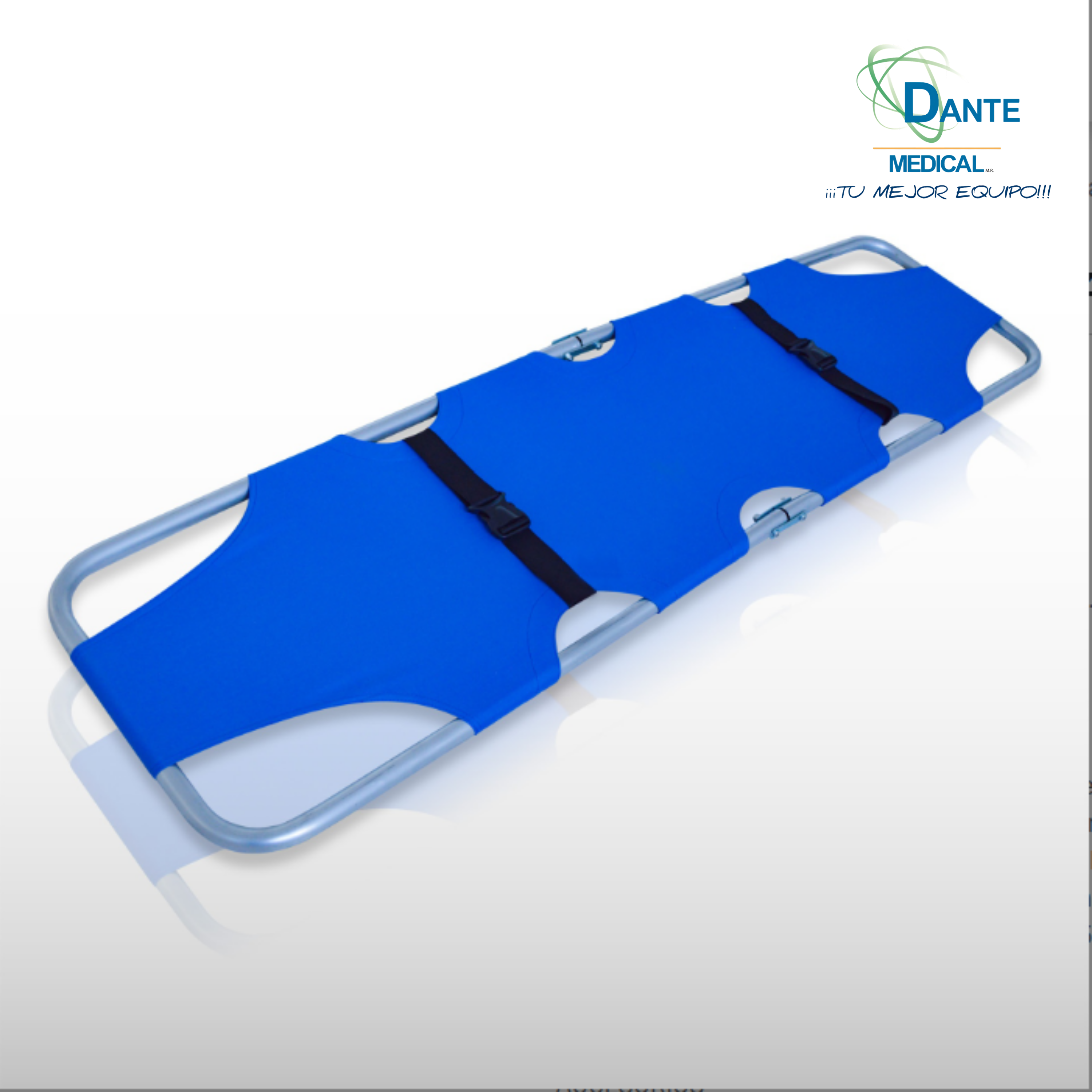 Camilla Plegable Marina Azul