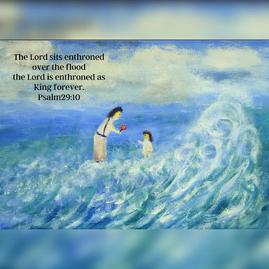 A3風浪中的禮物(壓克力印畫)