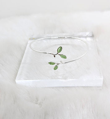 手鐲、貓眼石、S925純銀