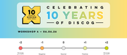 DiscoG X Workshop 4 banner celebrating 10 years of DiscoG Coding Academy, 6 June 2026