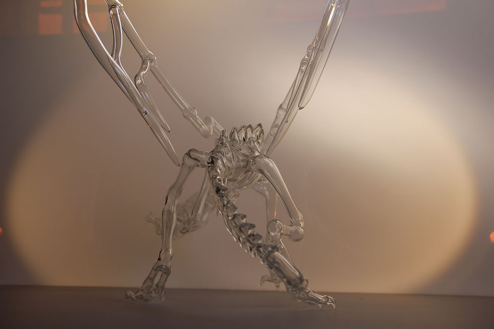 Miniature : dragon skull