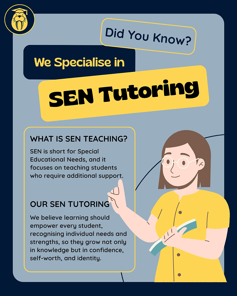 Sen Program Poster Where It All Began: Our Journey Into SEN Teaching