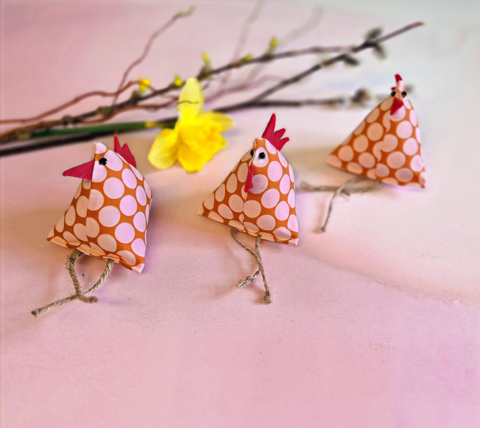 Miniaturbild: Osterhühnchen dekobeispiel