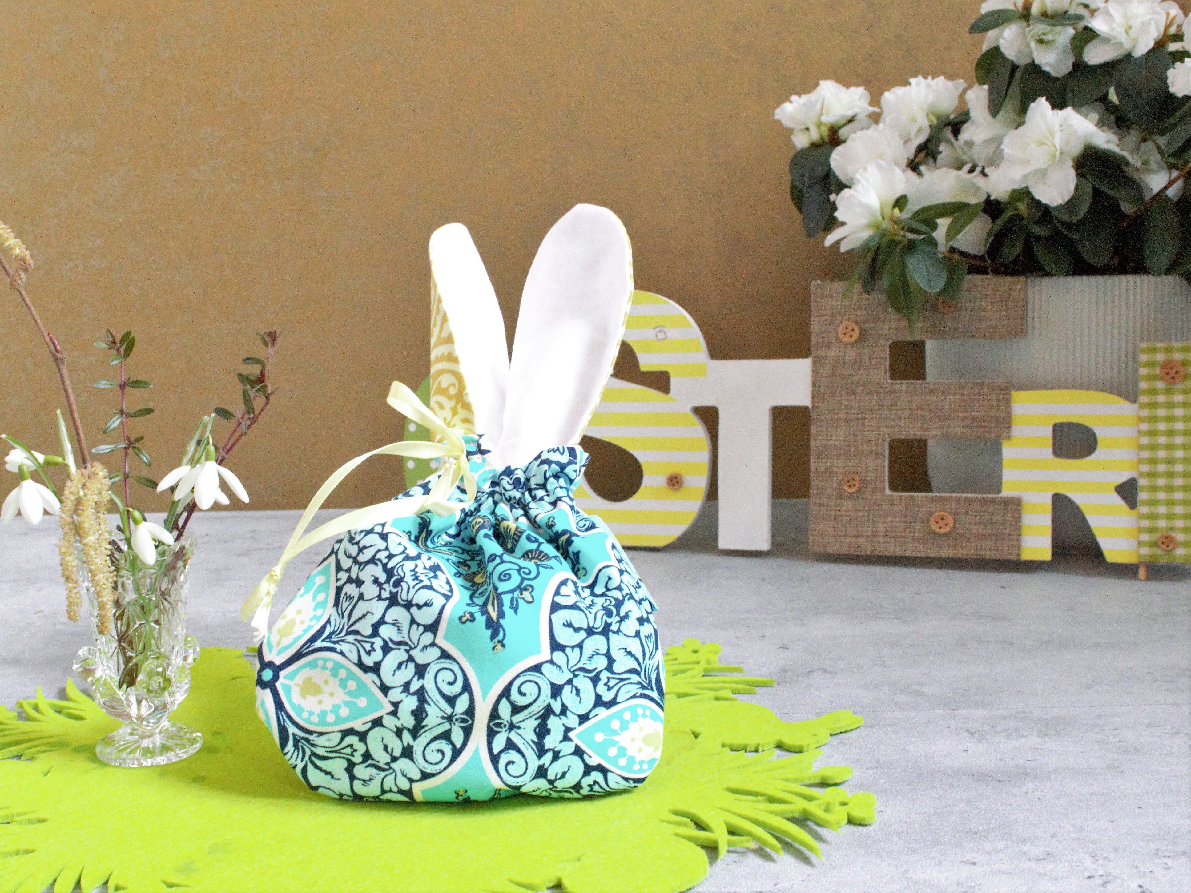 Osterbeutel blau