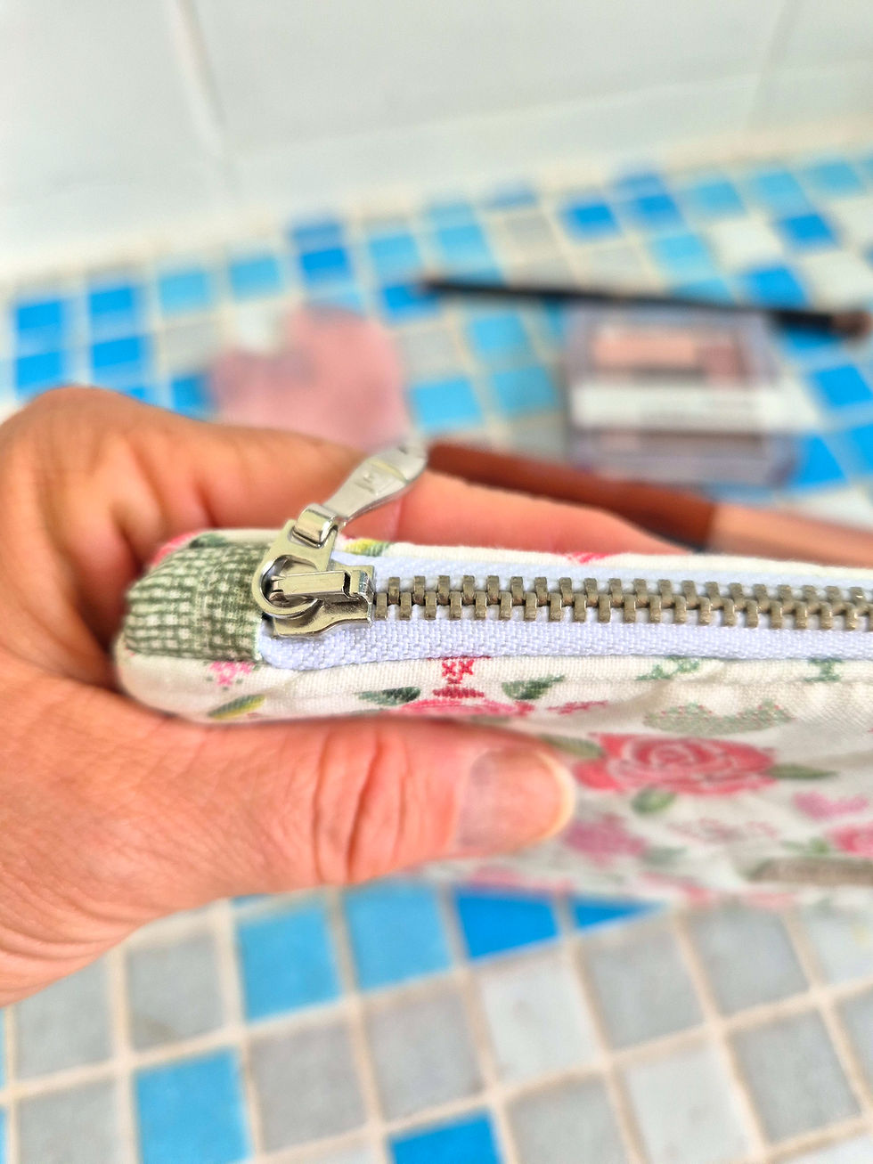 Miniaturbild: Draufsicht mit Reißverschluss