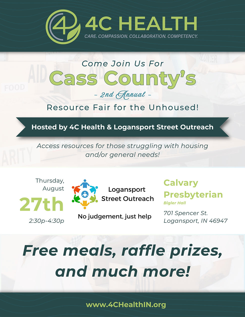 Cass County's 2nd Annual Resource Fair for the Unhoused