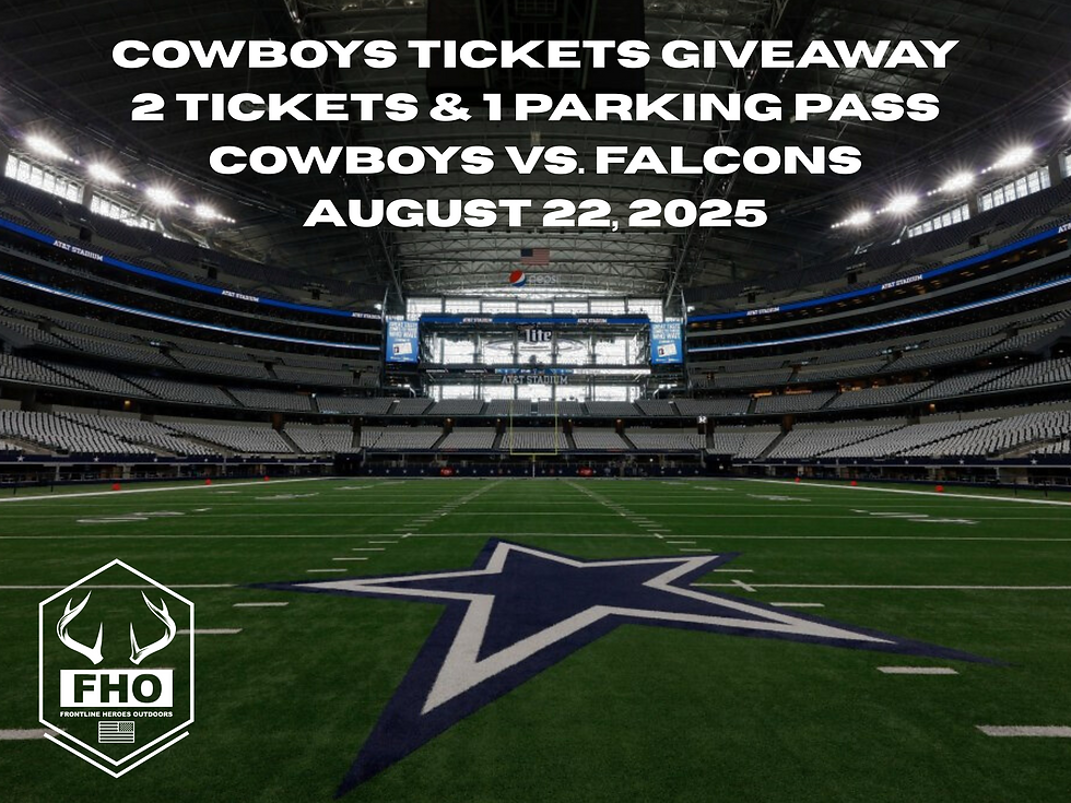 Salute to Service: Cowboys Giveaway