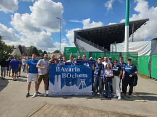 BAvaria BOchum begleitet die Mannschaft nach Fürth und erlebt erfolgreichen Pokalauftakt