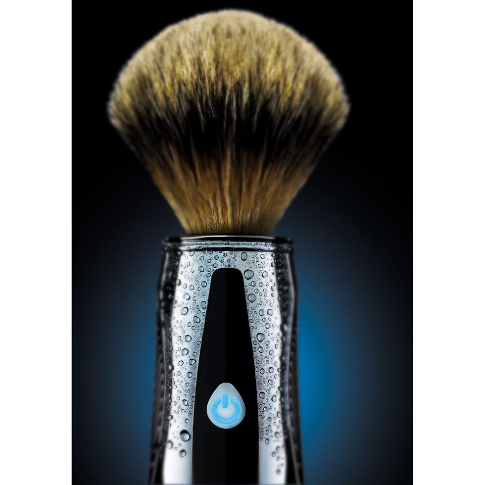 The Art of Shaving and Gillette shaving brush