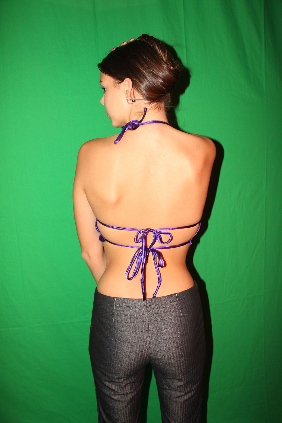 Thumbnail: Purple Silk Top