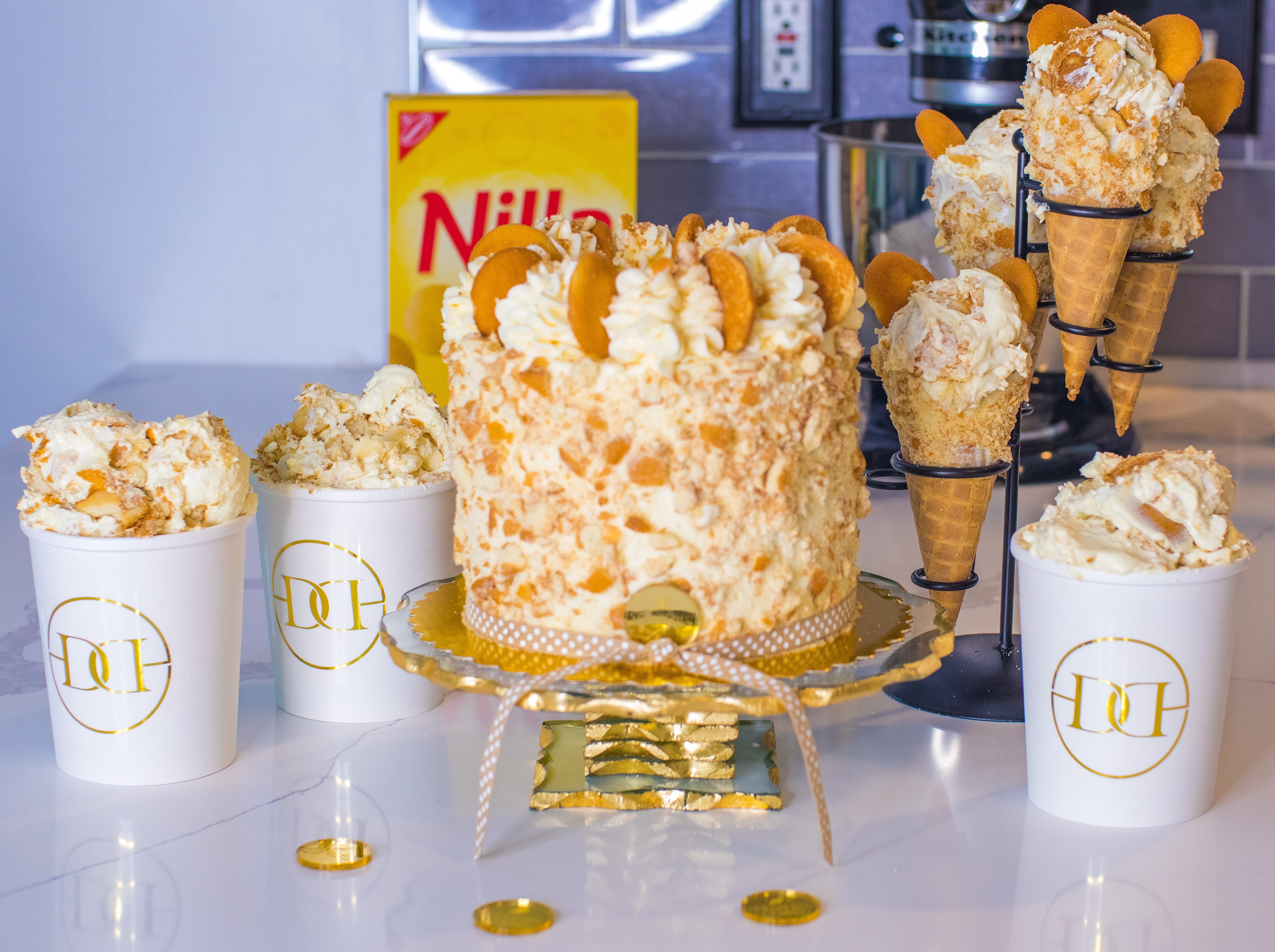 Arranged Food and Objects