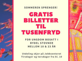 Gratis Tusenfrydtur for deg mellom 18-23 år!